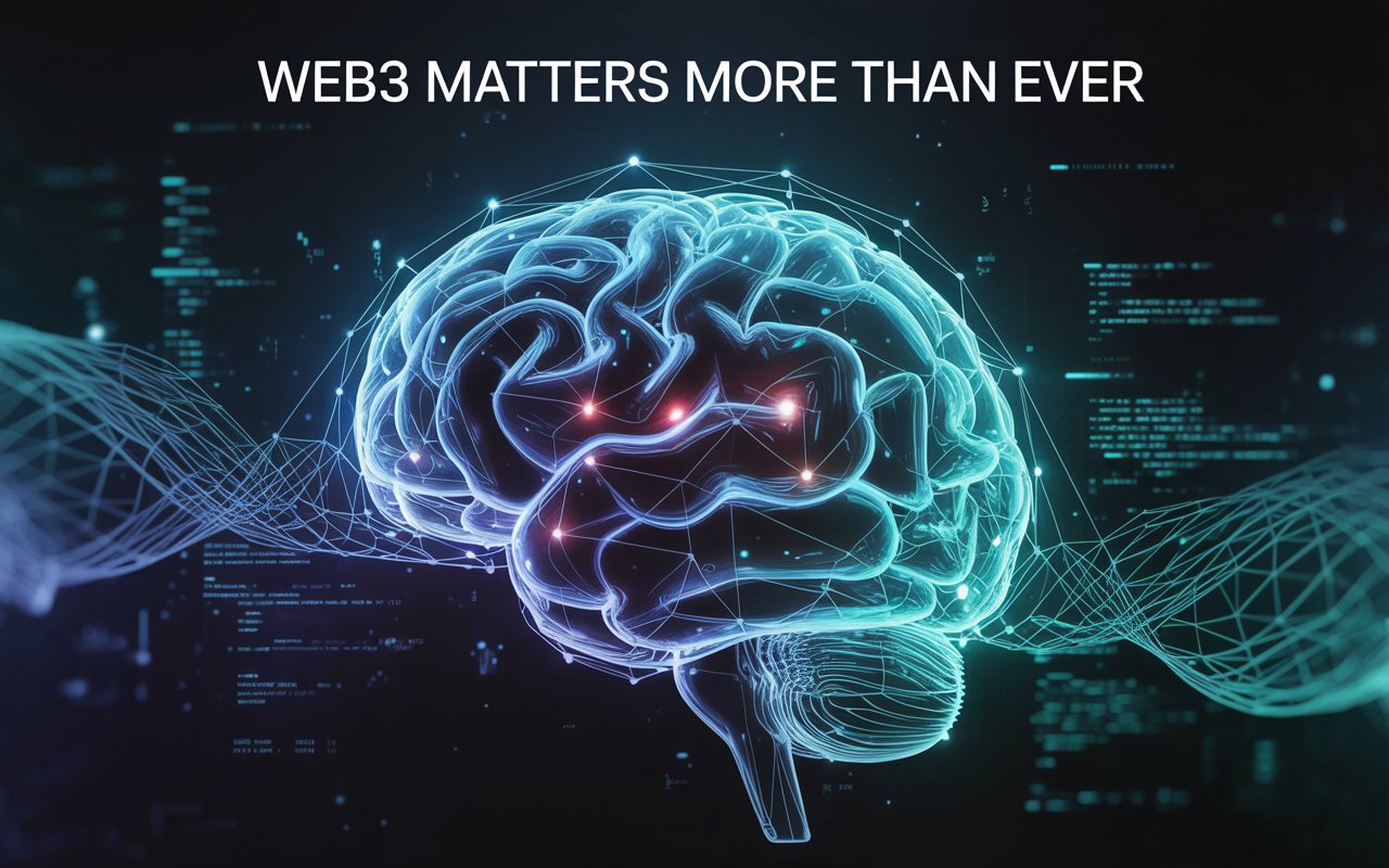 The Future is Decentralized – Why Web3 Matters More Than Ever